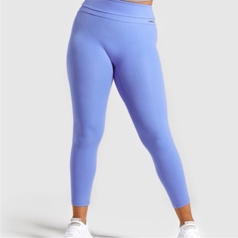 GYMSHARK X Whitney Simmons V1 Blue Leggings - Picture 3 of 15